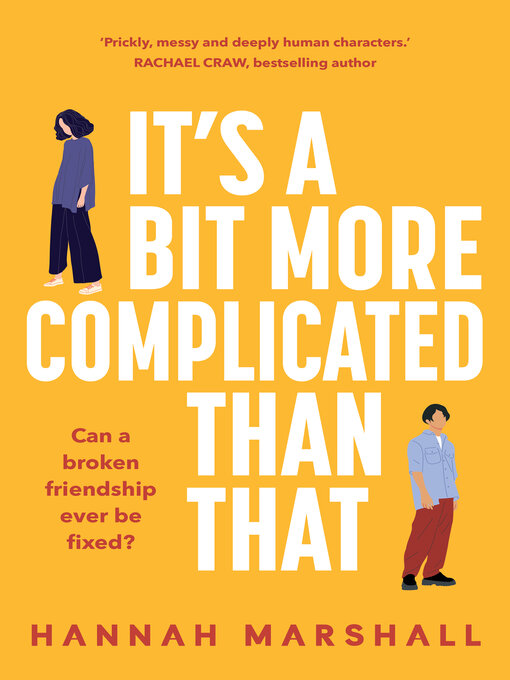 Title details for It's a Bit More Complicated Than That by Hannah Marshall - Available
